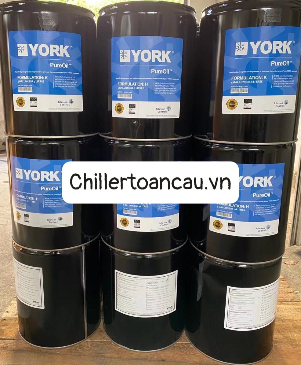 Dầu lạnh bôi trơn Chiller York