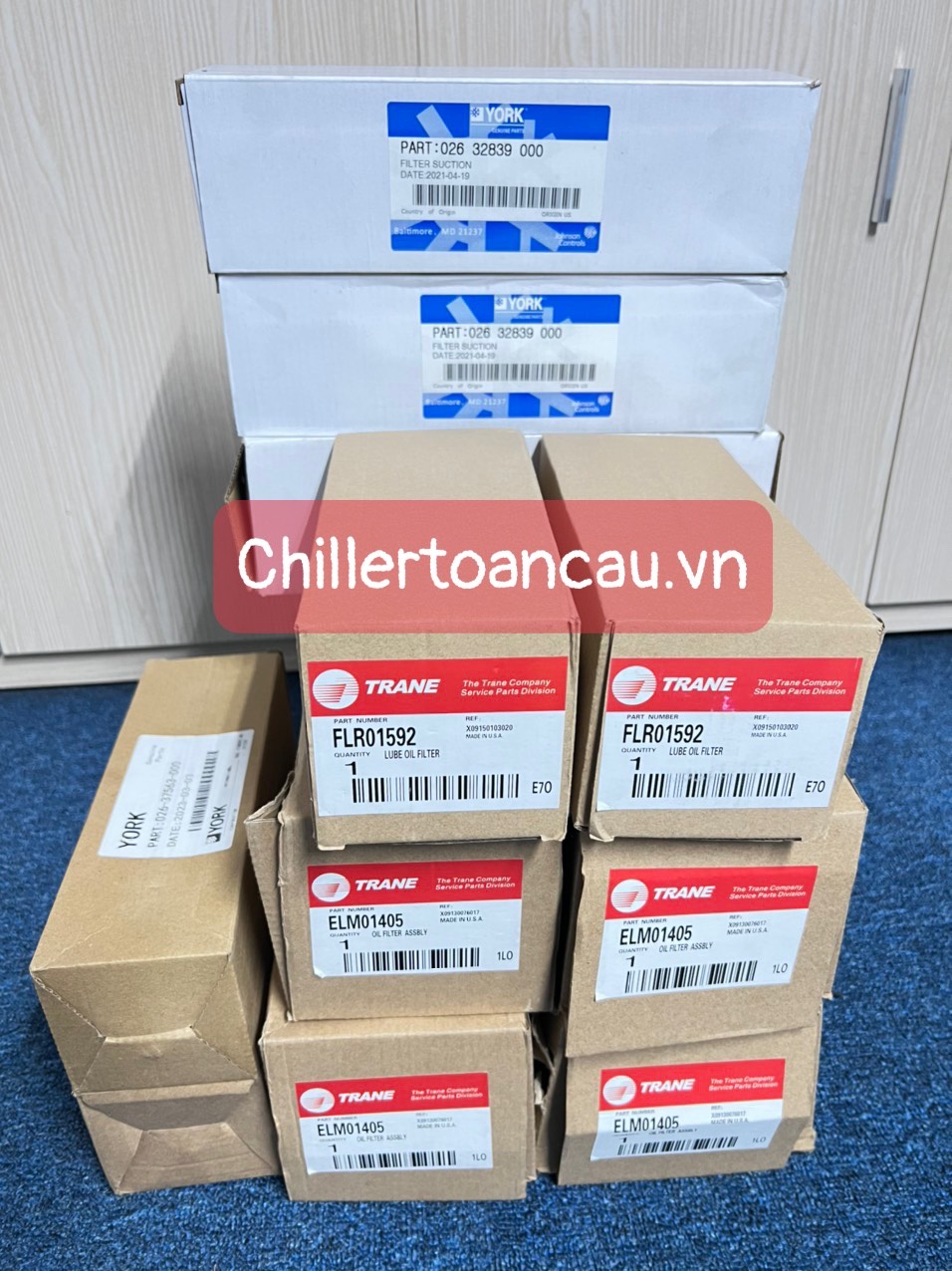 Lọc dầu Chiller Trane FLR01353